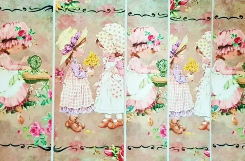 Deco Foam DF4307 carta di riso adesiva tela decoupage