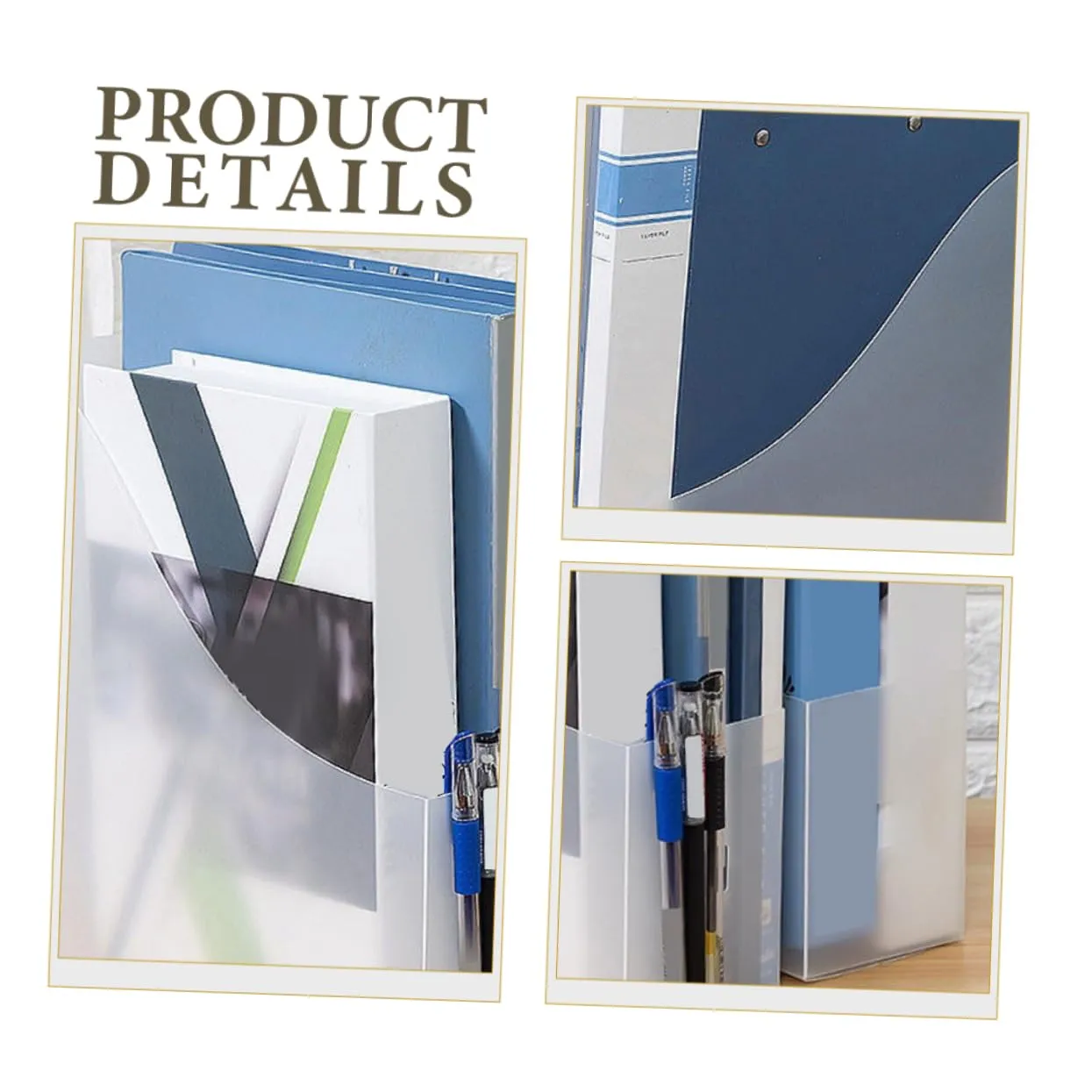 Angoily portadocumenti verticale plastica 5 pezzi