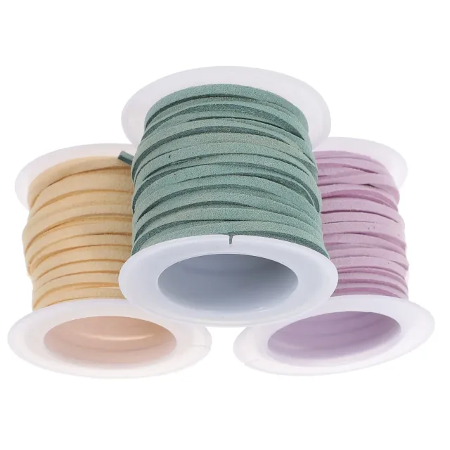 Angoily Nastro Decorativo Floreale 3 Rotoli 4,8 cm Poliestere