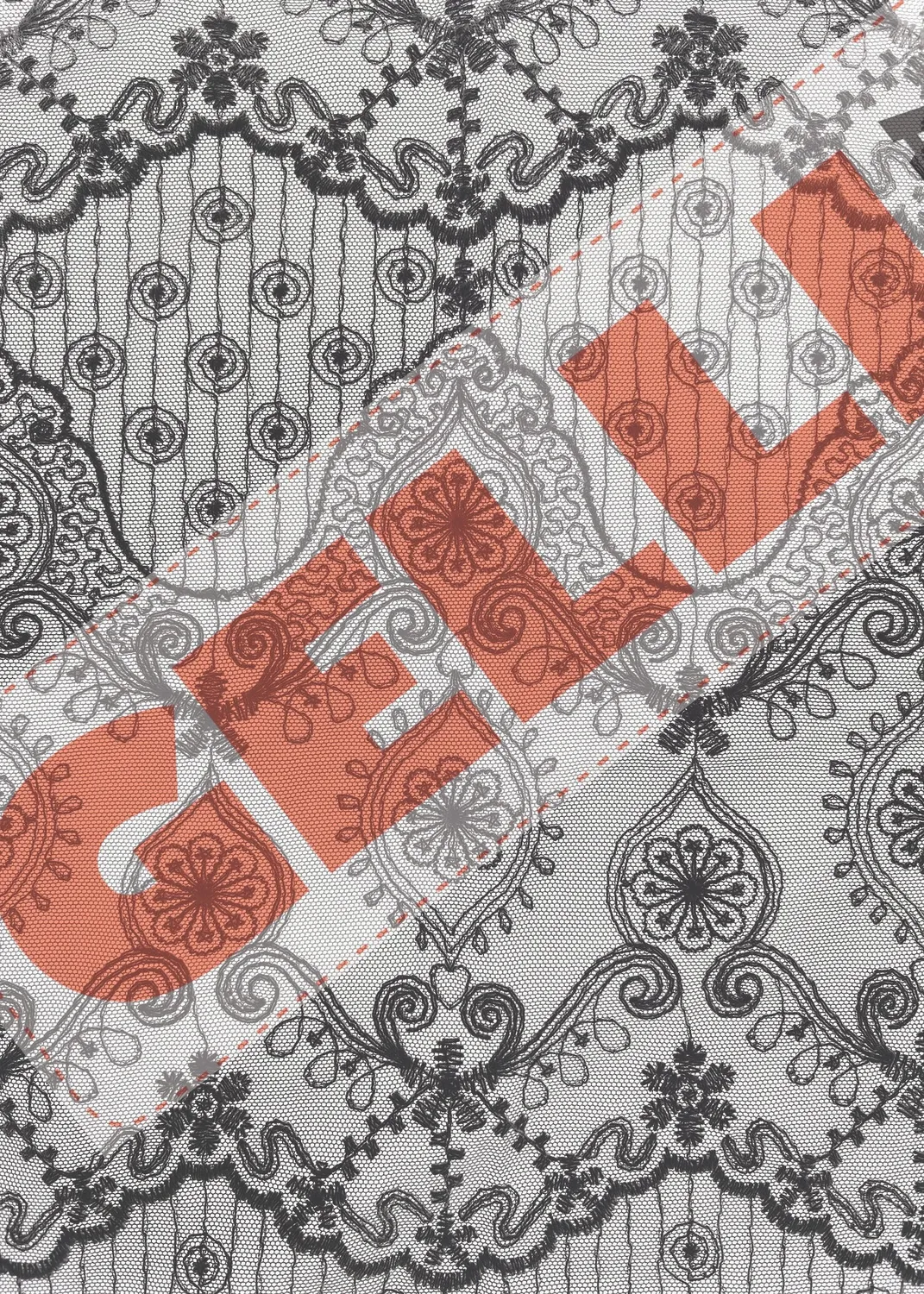 Gelli Arts Lace Impressions carte transfer 13x18 20 fogli