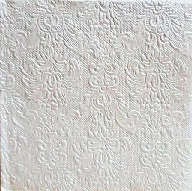 Deco Foam DF00342 tovagliolo decoupage bianco 33x33 cm