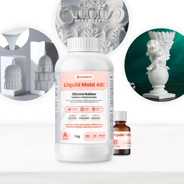 Naturesin Liquid Mold 40 Silicone per Stampi Rigido