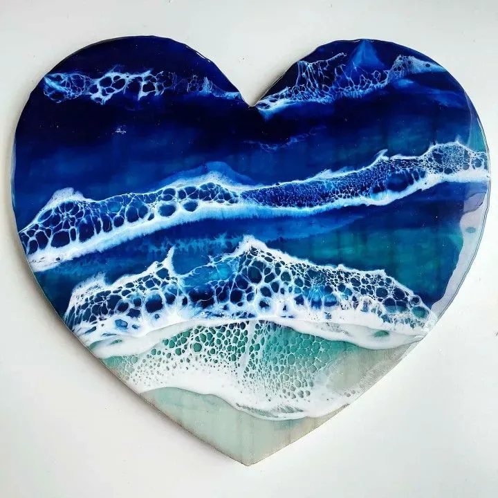 Naturesin supporto cuore legno da appendere 20x20 cm