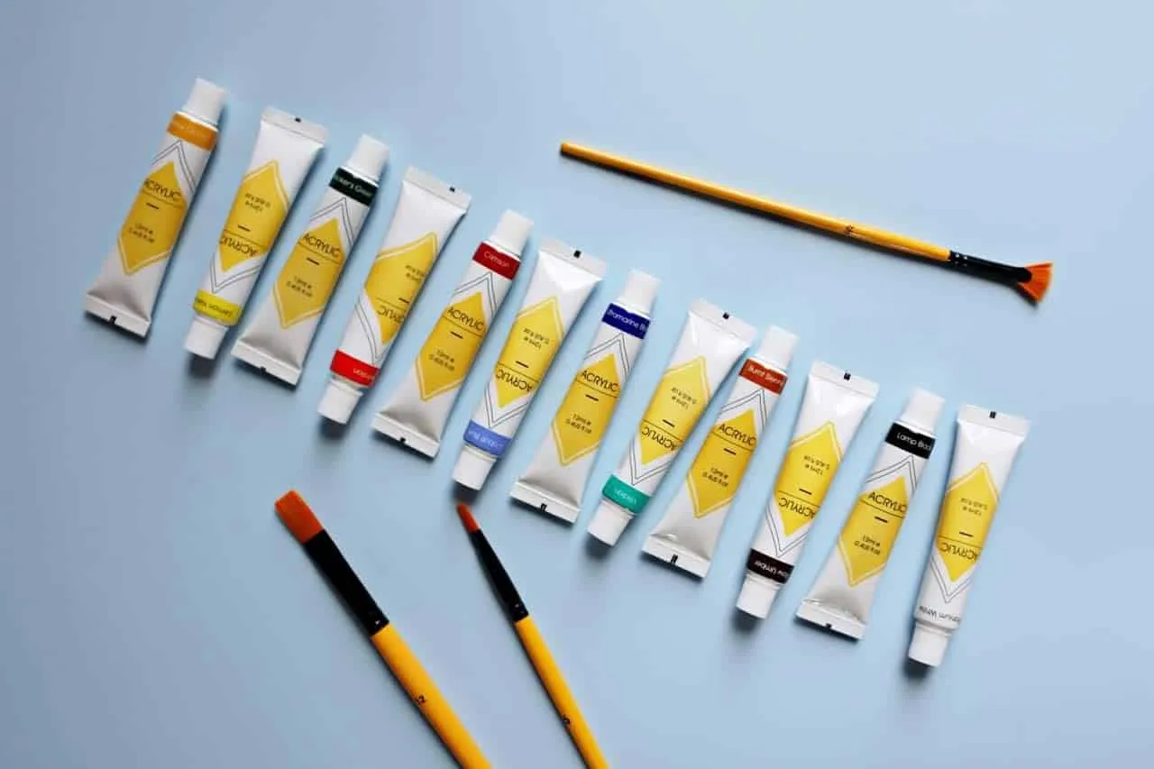 Naturesin 12 Colori Acrilici kit coloranti 12 pezzi coprenti