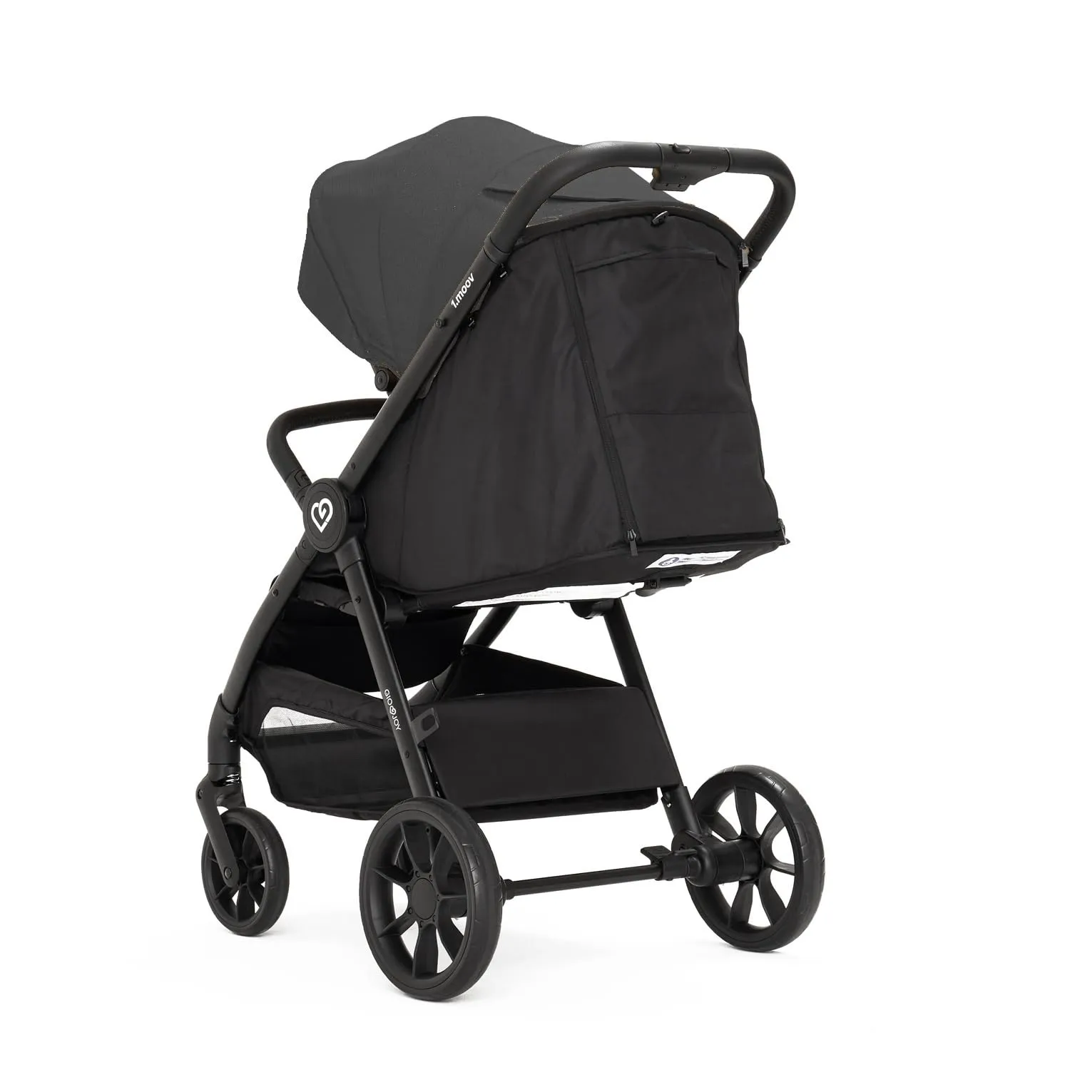 GioJoy 1.Moov passeggino leggero nero reclinabile