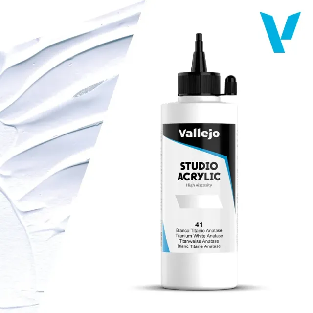 Vallejo Studio 41 acrilico 200 ml coprente opaco