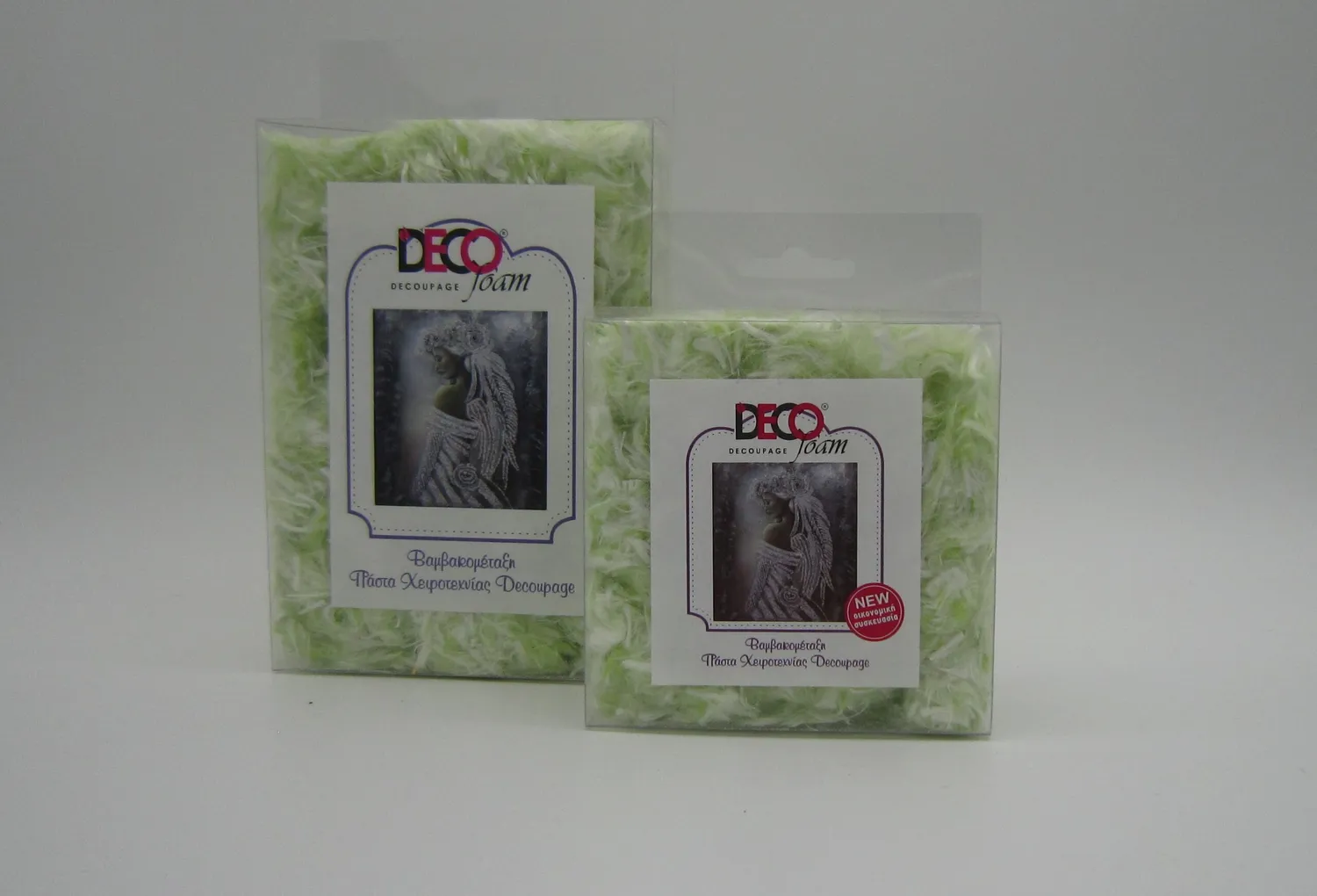 Decofoam pasta 3D 2064 verde prato 70gr rilievo