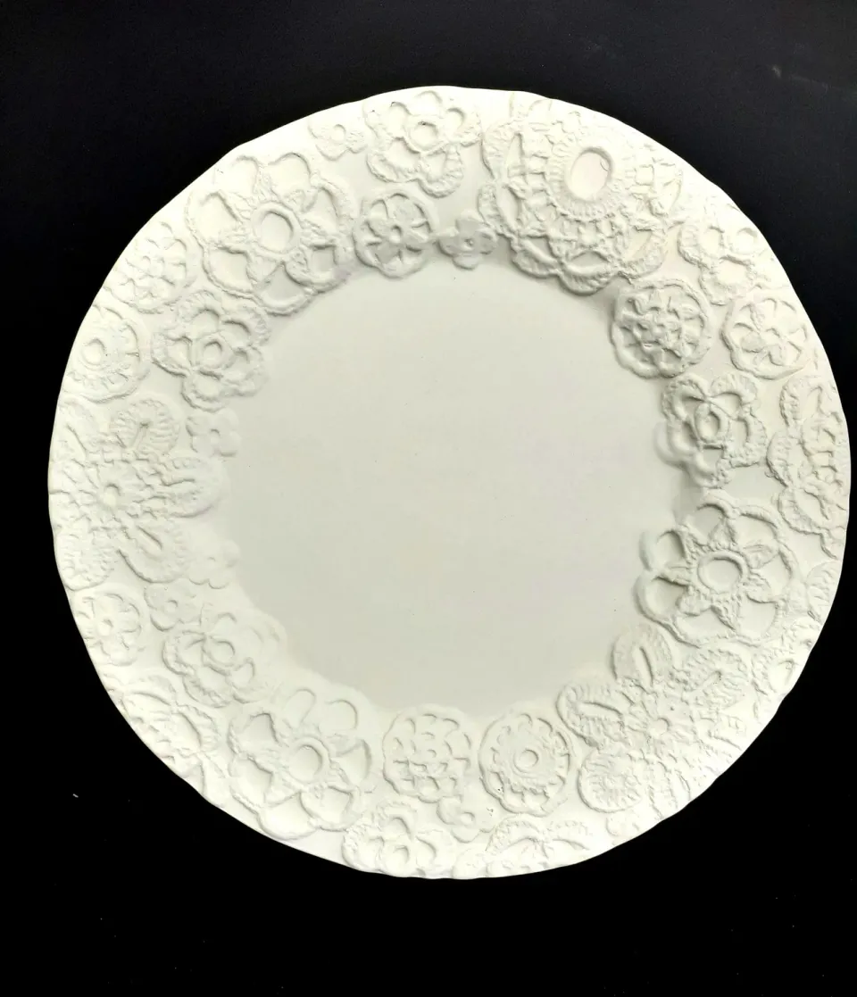 Deco Foam 76766 piatto porcellana 30 cm bianco
