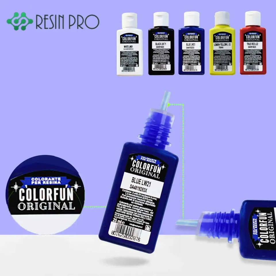 Naturesin Paste Coloranti Resina 5pz coprente