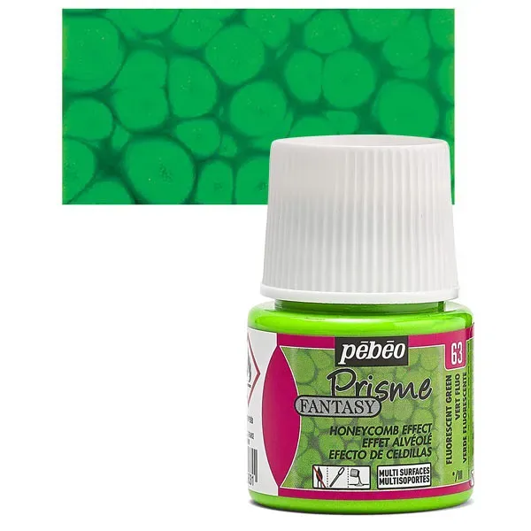 Pebeo Fantasy Prisme smalto 63 verde fluorescente 45 ml alveolare