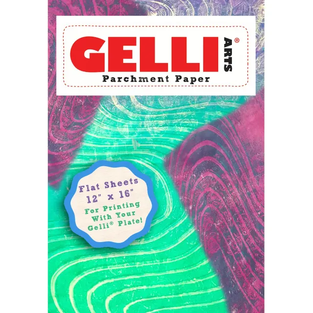 Gelli Arts Parchment Paper carta 50 fogli 30x40 cm