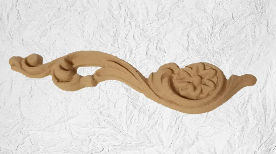 Deco Foam 346 Fregio Vintage 12,5x2,5 cm pasta legno