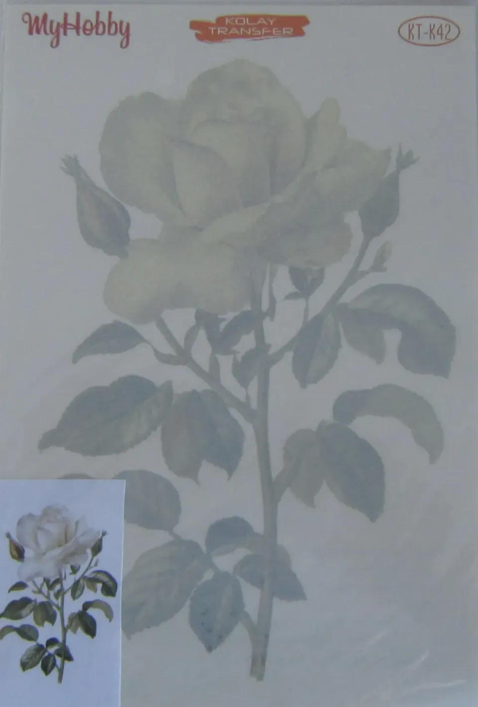 Deco Foam KT-K42 carta riso transfer 24x17 cm