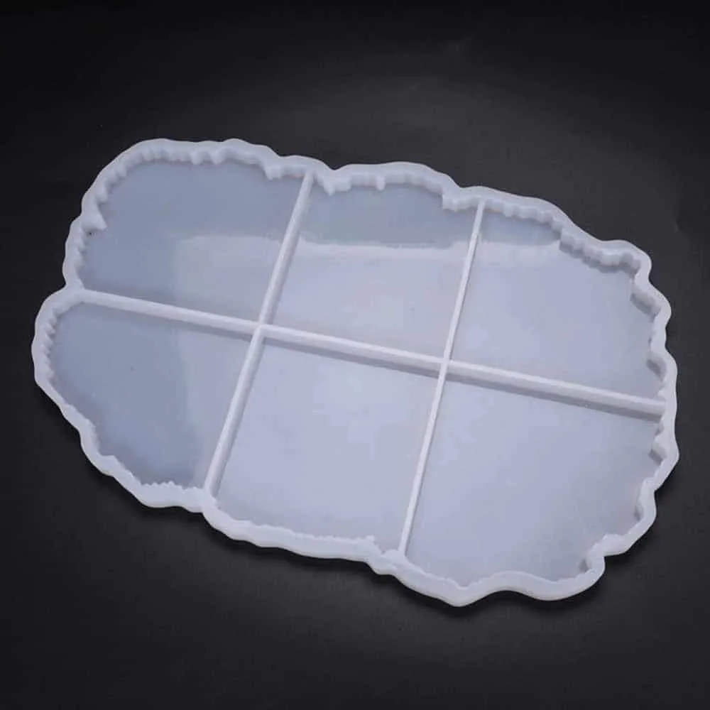 Naturesin Stampo Silicone 6 sottobicchieri resina