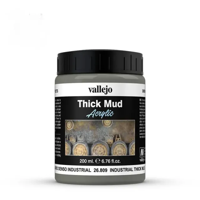 Deco Foam Industrial Mud pasta fango grigia 200ml
