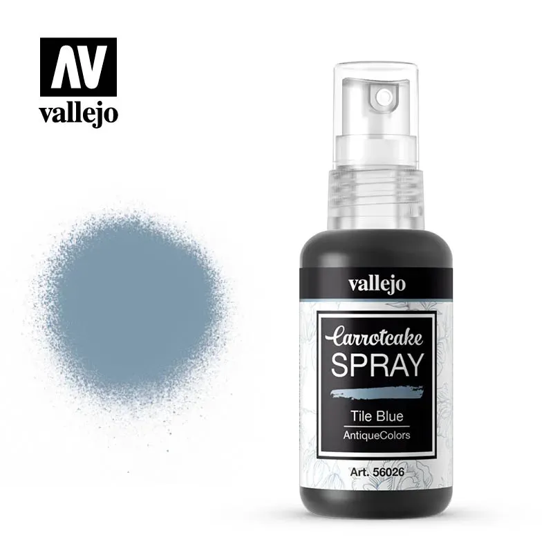 Vallejo Carrot Cake Spray Colore 026 Tile Bleu