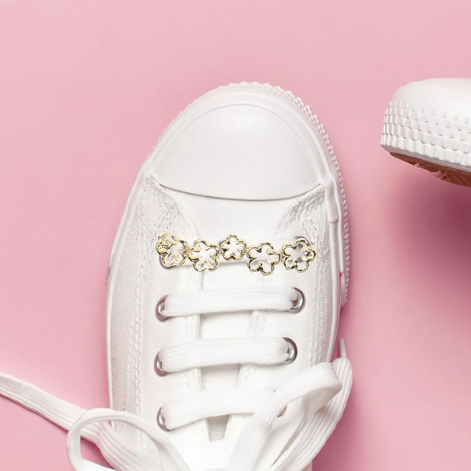 Angoily clip scarpe in lega 4 pezzi assortiti