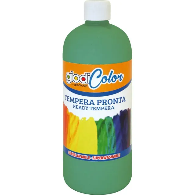 Giodicart Giodicolor Verde Smeraldo tempera 1000 ml coprente