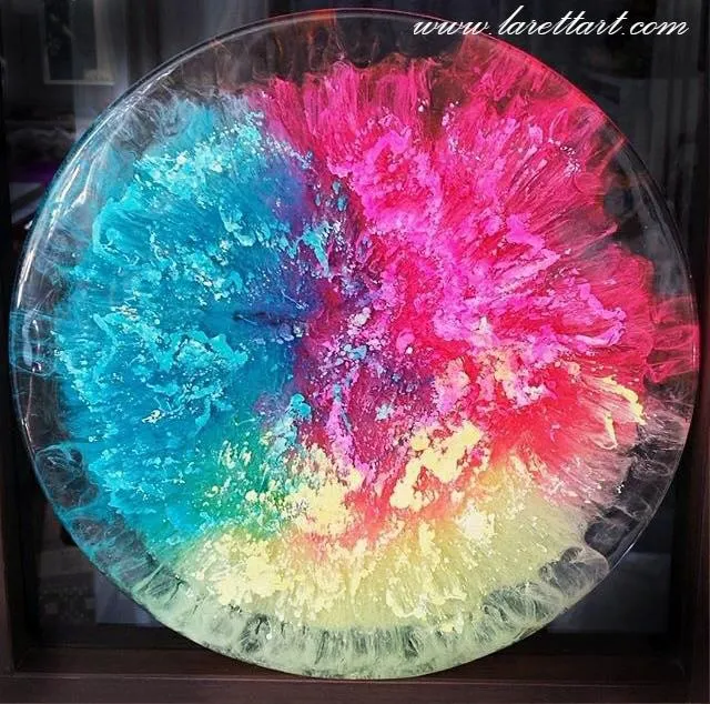 Naturesin Neon set pigmenti resina 10 colori fluorescenti