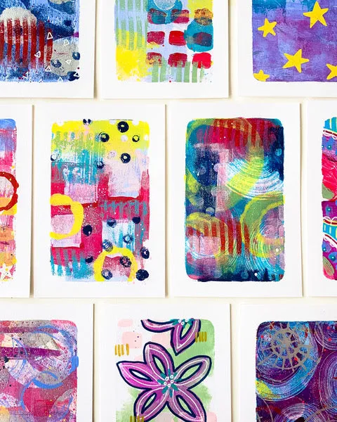 Gelli Arts Perfect Borders piano gel 7x12 cm + dima bordi