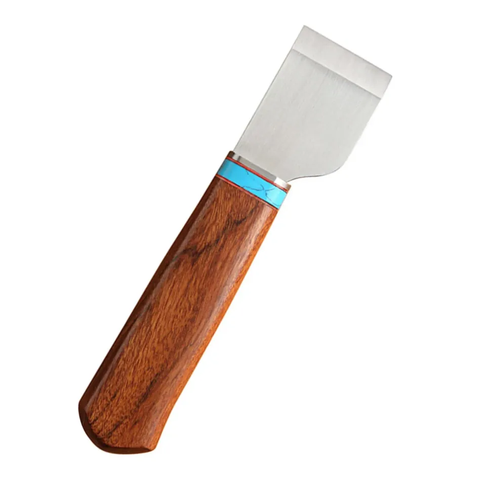 Angoily coltello per pelle marrone 1 pz lama affilata