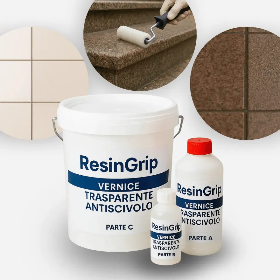 Naturesin ResinGrip Vernice Antiscivolo Trasparente