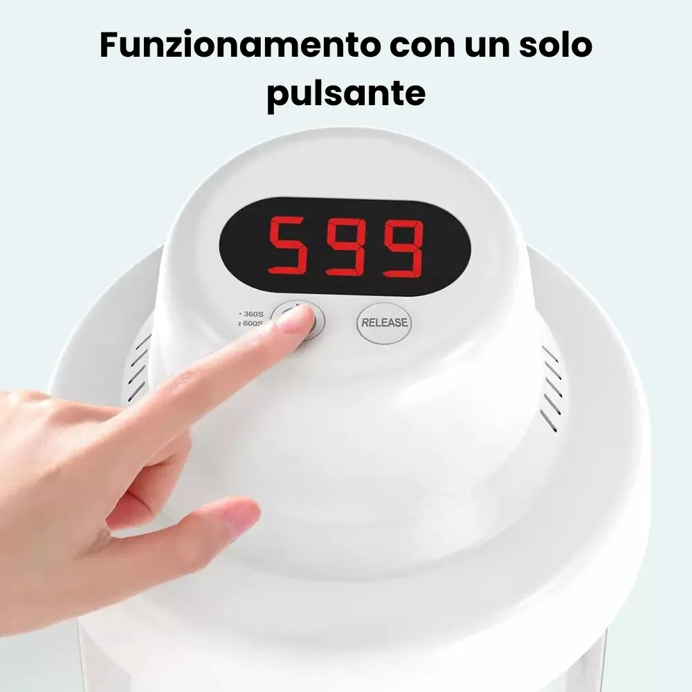 Naturesin Macchina Sottovuoto Resina 98kPa 10min