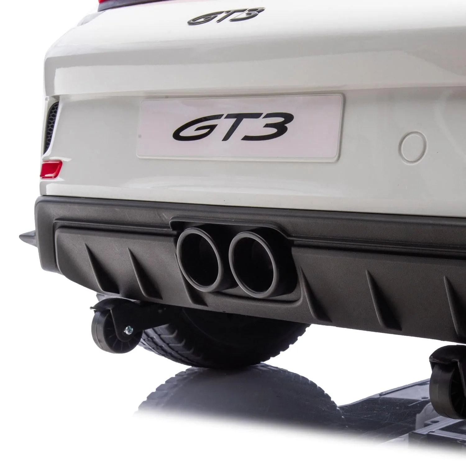 Porsche 911 GT3 auto elettrica bambini bianco 2x35W