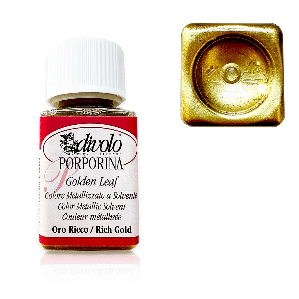 Naturesin Golden Leaf Vernice Metallizzata 50 ml Oro