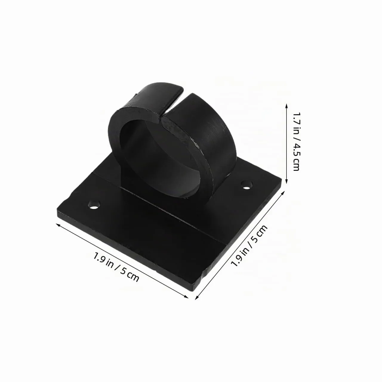 Angoily Clip Microfono Universale Nero 4 Pezzi