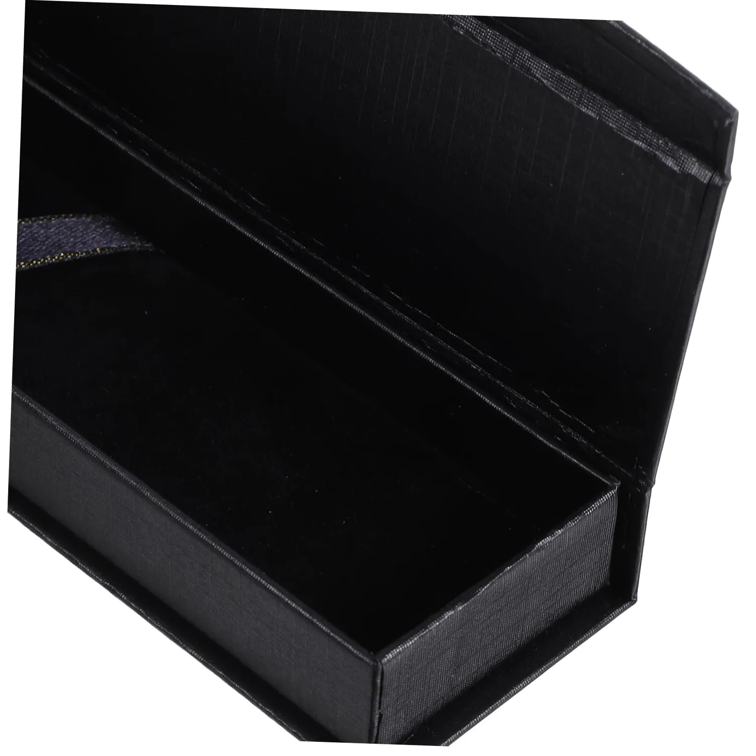 Angoily Astuccio Rettangolare Nero con Coperchio 6 Pezzi