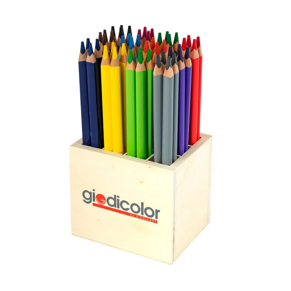 Giodicart Giodicolor Matitoni Triangolari 48 pz 12 colori maxi