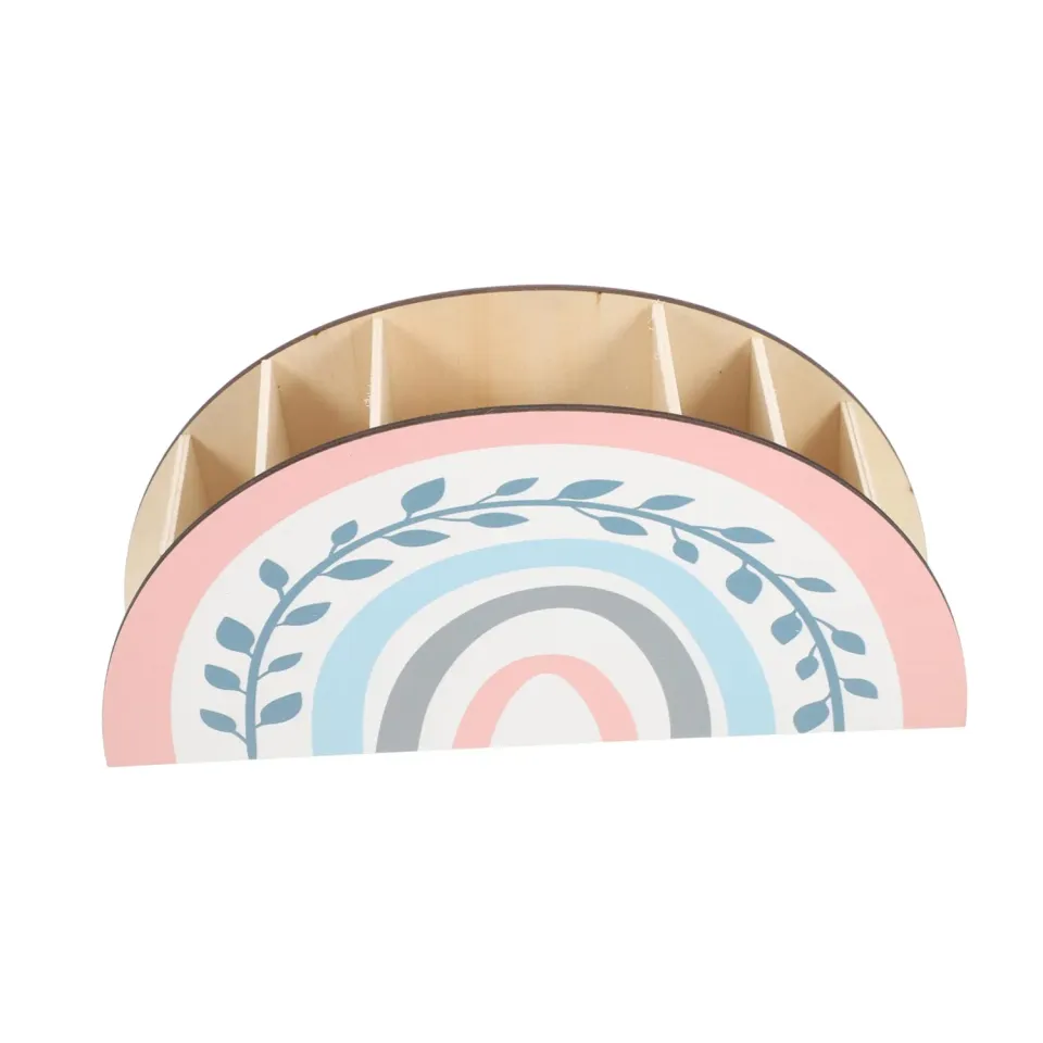 Angoily Portapenne Legno Organizer Scrivania Boho