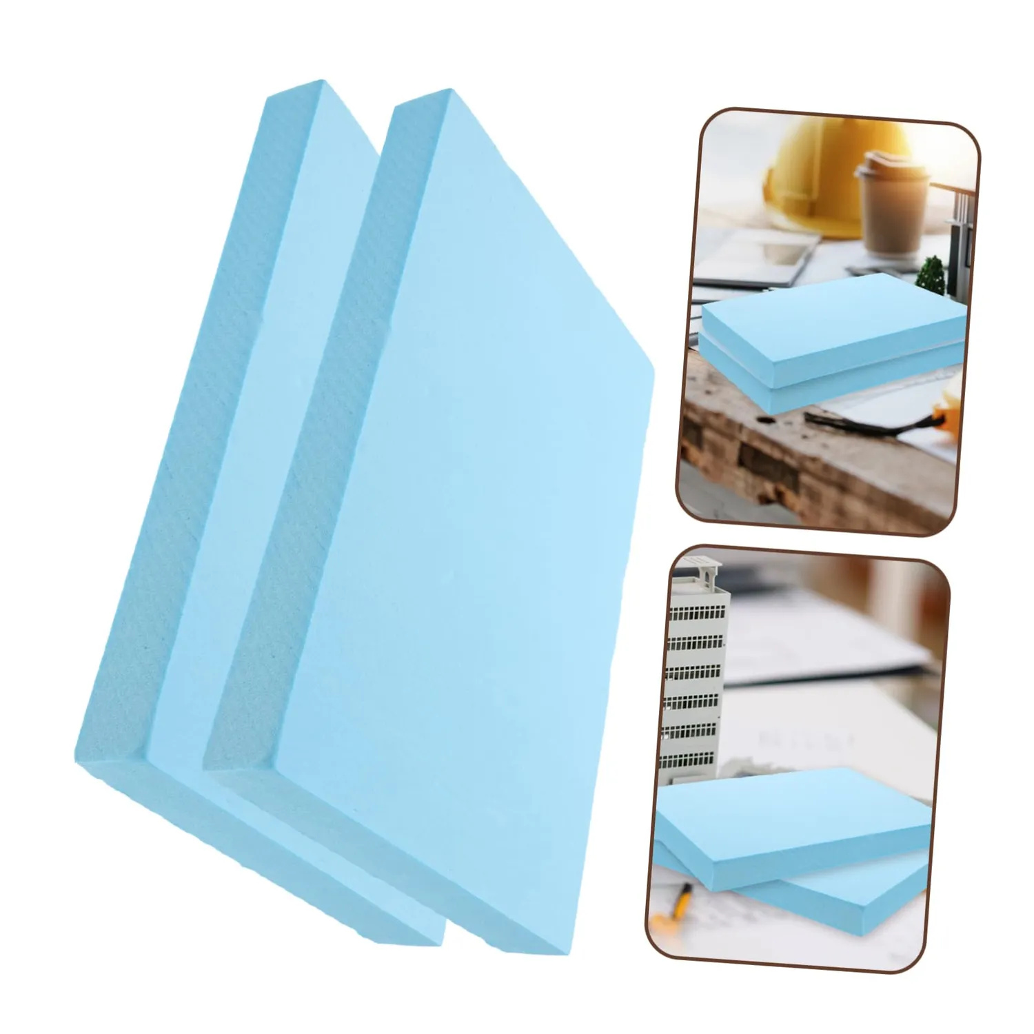 Angoily Blocchi Schiuma Polistirene 4 Pezzi 30x20x3 cm Modellismo