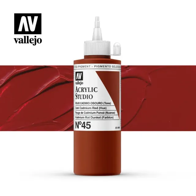 Vallejo Acrylic Studio 45 colore acrilico 200 ml coprente
