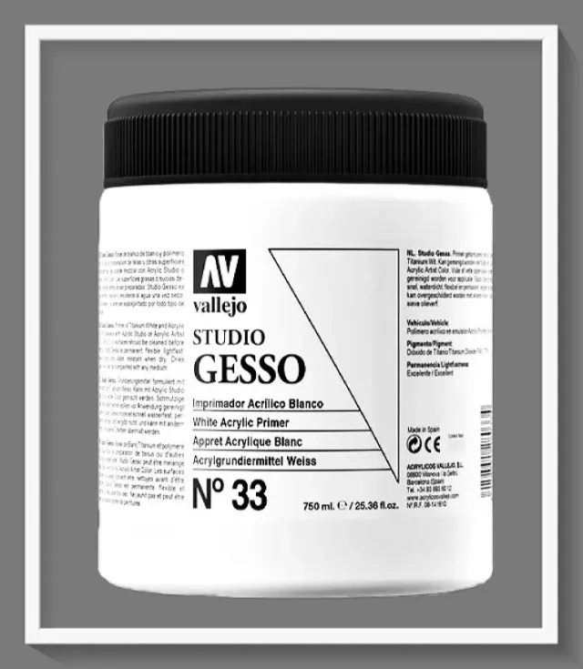 Vallejo VAL28033 gesso primer 750 ml bianco coprente