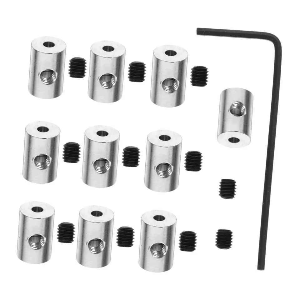 Angoily Chiusure per Spille 10 Pezzi Metallo Argento